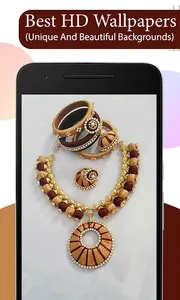 Latest Silk Thread Jewellery D screenshot 2