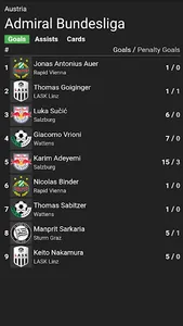 Austrian bundesliga screenshot 1