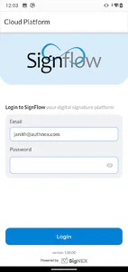 SignFlow screenshot 1