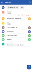Gerencie seu veículo: Custos screenshot 5