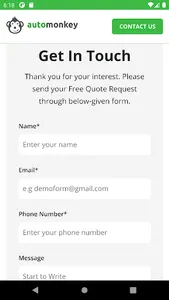 Automonkey.co screenshot 1