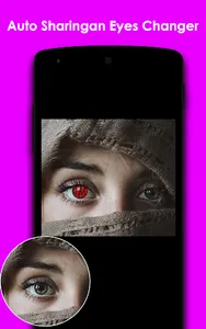 Auto Sharingan Eyes Changer screenshot 3