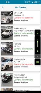 AutoApp Subastas screenshot 2