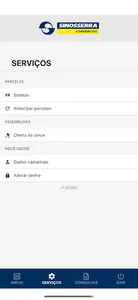 Sinosserra Consórcios screenshot 2