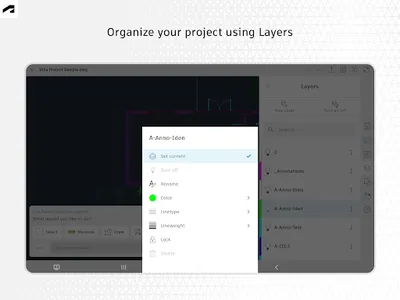 AutoCAD - DWG Viewer & Editor screenshot 9