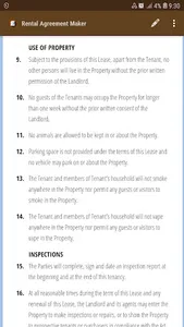 Rental Agreement Maker screenshot 7