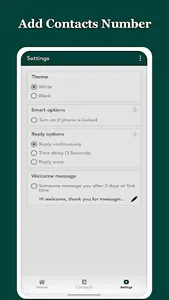 Auto Reply for WhatsP 2021 screenshot 5