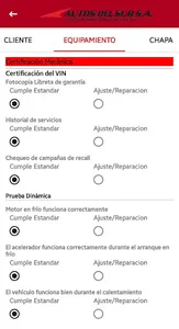 Peritajes screenshot 2