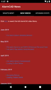 AlarmCAD News screenshot 1