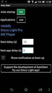 AutoStart - No root screenshot 0