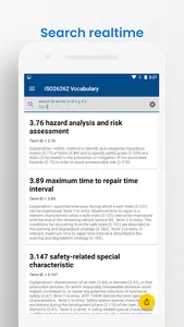 ISO26262 Vocabulary screenshot 2