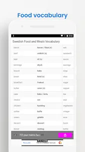 SFB-SWEDISH FOR BEGINNER screenshot 4