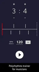 Polyrhythm - Rhythm Trainer screenshot 0