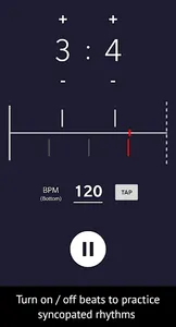 Polyrhythm - Rhythm Trainer screenshot 2