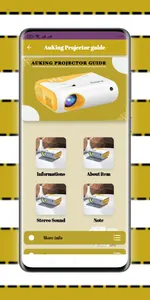 AuKing Projector guide screenshot 6