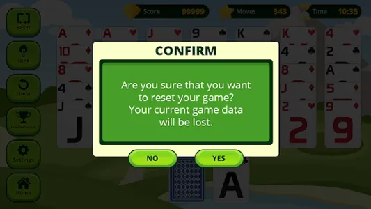 Golf Solitaire screenshot 4