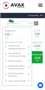 Avax Car Rentals screenshot 3