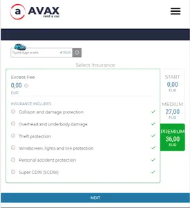 Avax Car Rentals screenshot 7