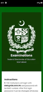 FDE Exam Portal screenshot 2