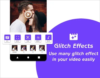 Glitch Video Editor - Effects screenshot 1