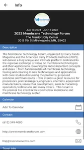 Membrane Technology Forum 2023 screenshot 2