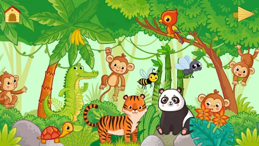 Baby animal games: fun puzzle! screenshot 7