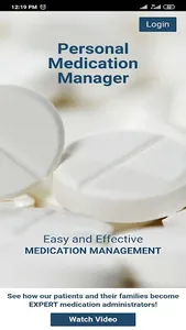 Personal Medication Manager screenshot 1