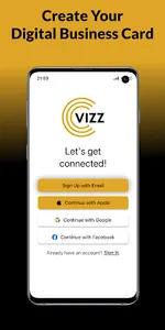 VIZZ - Digital Business Card screenshot 0