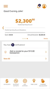 AvidiaHealth HSA screenshot 2