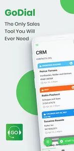 GoDial Personal CRM AutoDialer screenshot 0