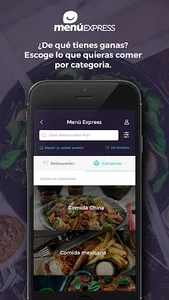 Menú Express - Food Delivery screenshot 2