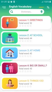 English vocabulary daily screenshot 2
