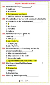Physics MCQs offline screenshot 4