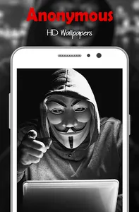 Anonymous Wallpaper & Stickers screenshot 0