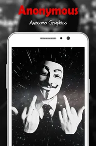Anonymous Wallpaper & Stickers screenshot 5