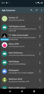 Apk Extractor Support Split Ap screenshot 5