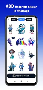 Undertale Stickers & Animated screenshot 1