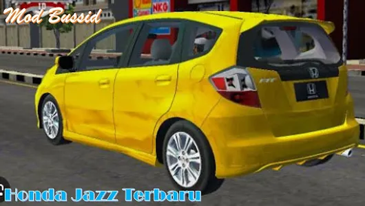 mod bussid mobil honda jazz screenshot 1