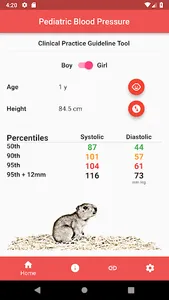 Pediatric Blood Pressure Guide screenshot 2