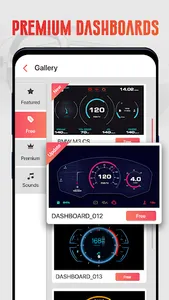 GPS Speedometer OBD2 Dashboard screenshot 9