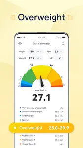 BMI Calculator screenshot 1