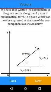 Physics Vectors and Vector Alg screenshot 6