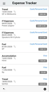 Axsapt Expense Tracker screenshot 0