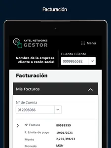 Axtel Networks Gestor screenshot 13