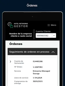 Axtel Networks Gestor screenshot 14