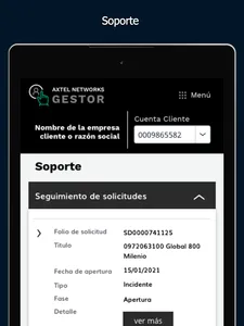 Axtel Networks Gestor screenshot 17