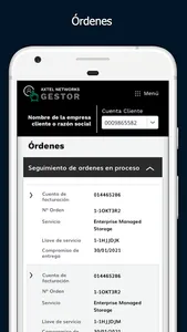 Axtel Networks Gestor screenshot 2