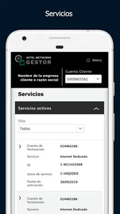 Axtel Networks Gestor screenshot 4