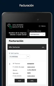 Axtel Networks Gestor screenshot 7