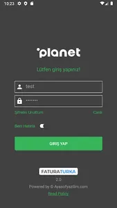 FaturaTurka: Planet Tax Free screenshot 0